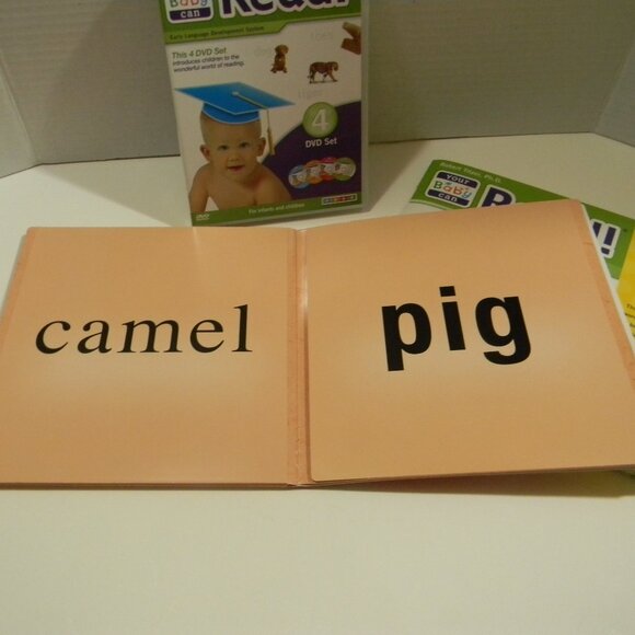 Your Baby Can Read! By Robert Titzer PhD Vol 3 and 4 DVDs Flap Book - Picture 4 of 5